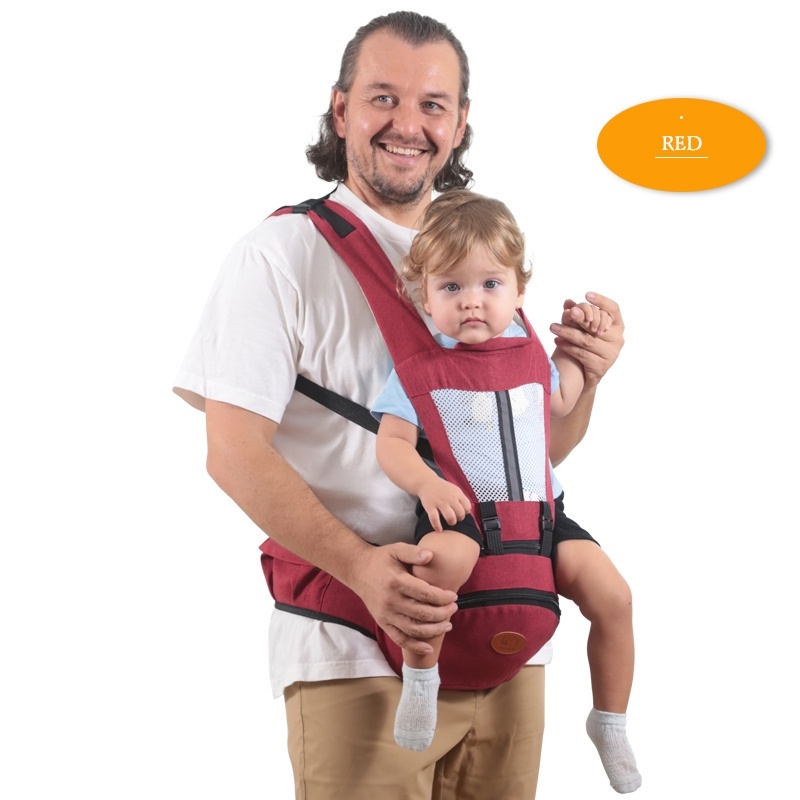 New 2023 [COD] Baby Carrier Infant Toddler Backpack Bag Hipseat Wrap ...