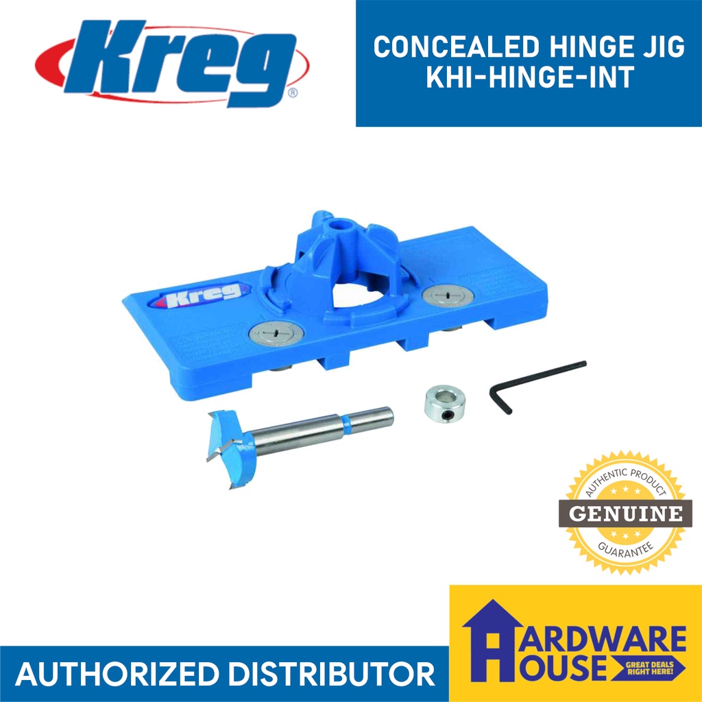 ORIGINAL KREG Hardware Jigs Sold Per Set For Concealed Hinge