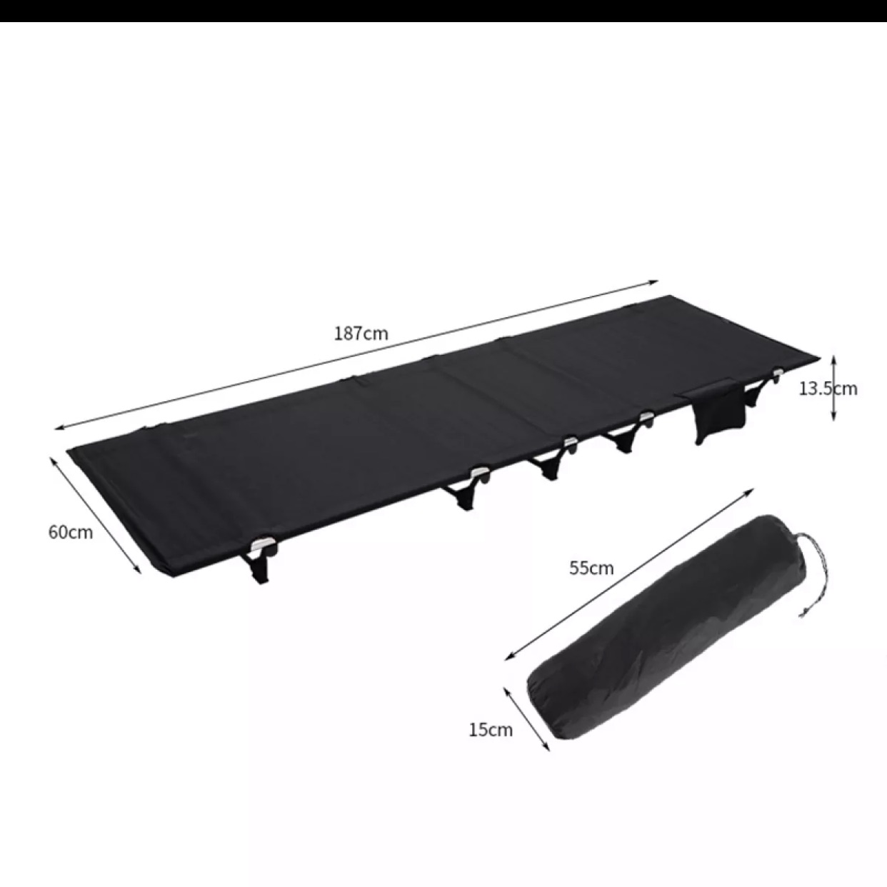 portable camping bed