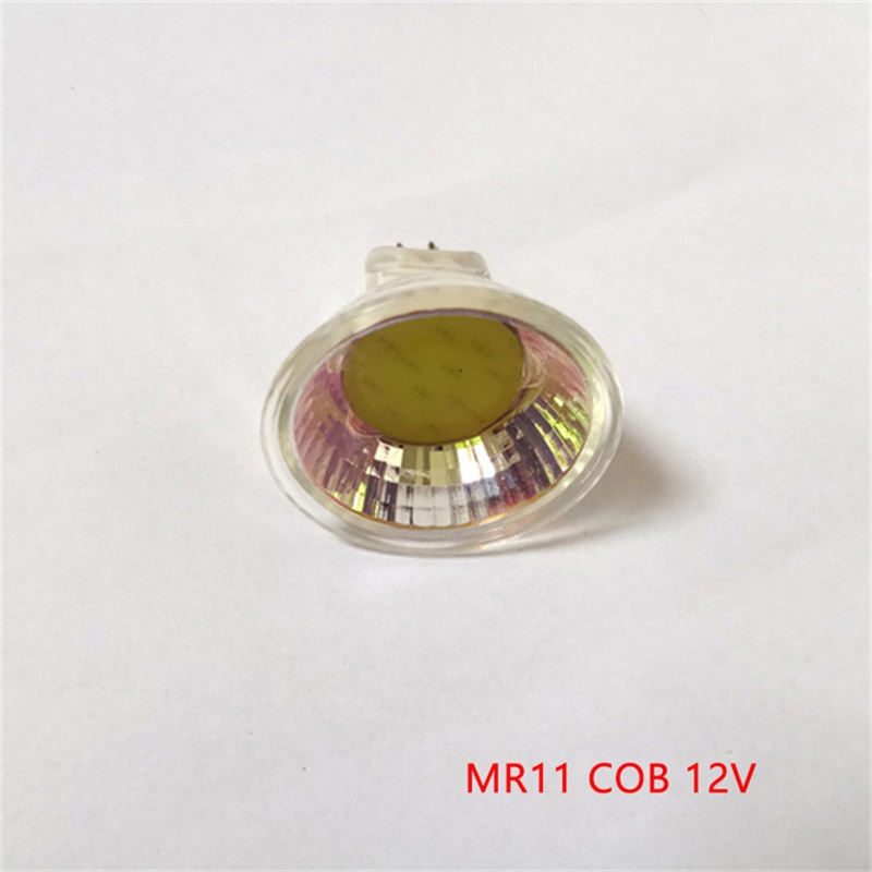 MR11 led 220V bulb 110V 5W 35mm spotlight lamp 12V Dimmable mr11 cob