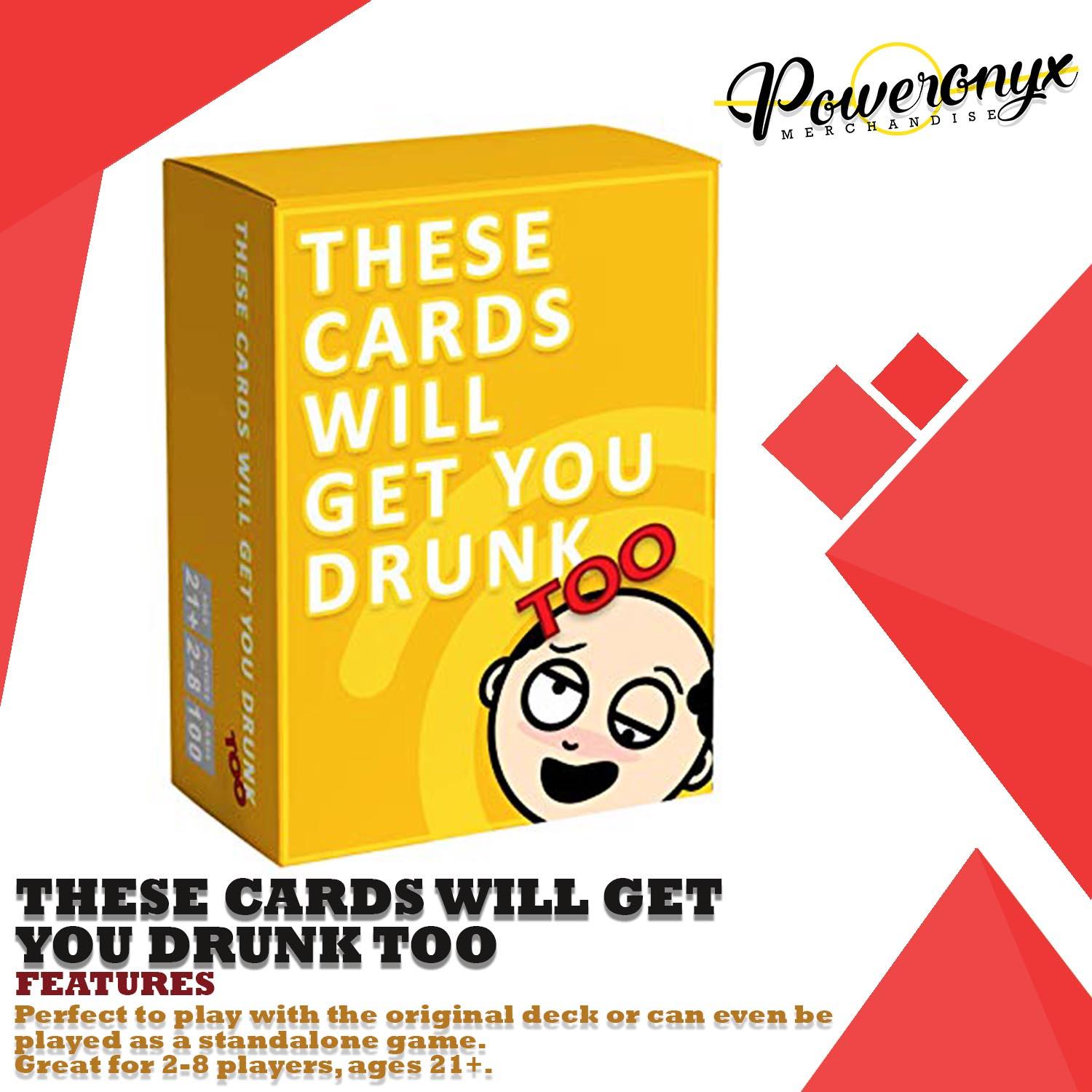These Cards Will Get You Drunk Too Expansion - Fun Adult Drinking Game for  Parties | Lazada PH