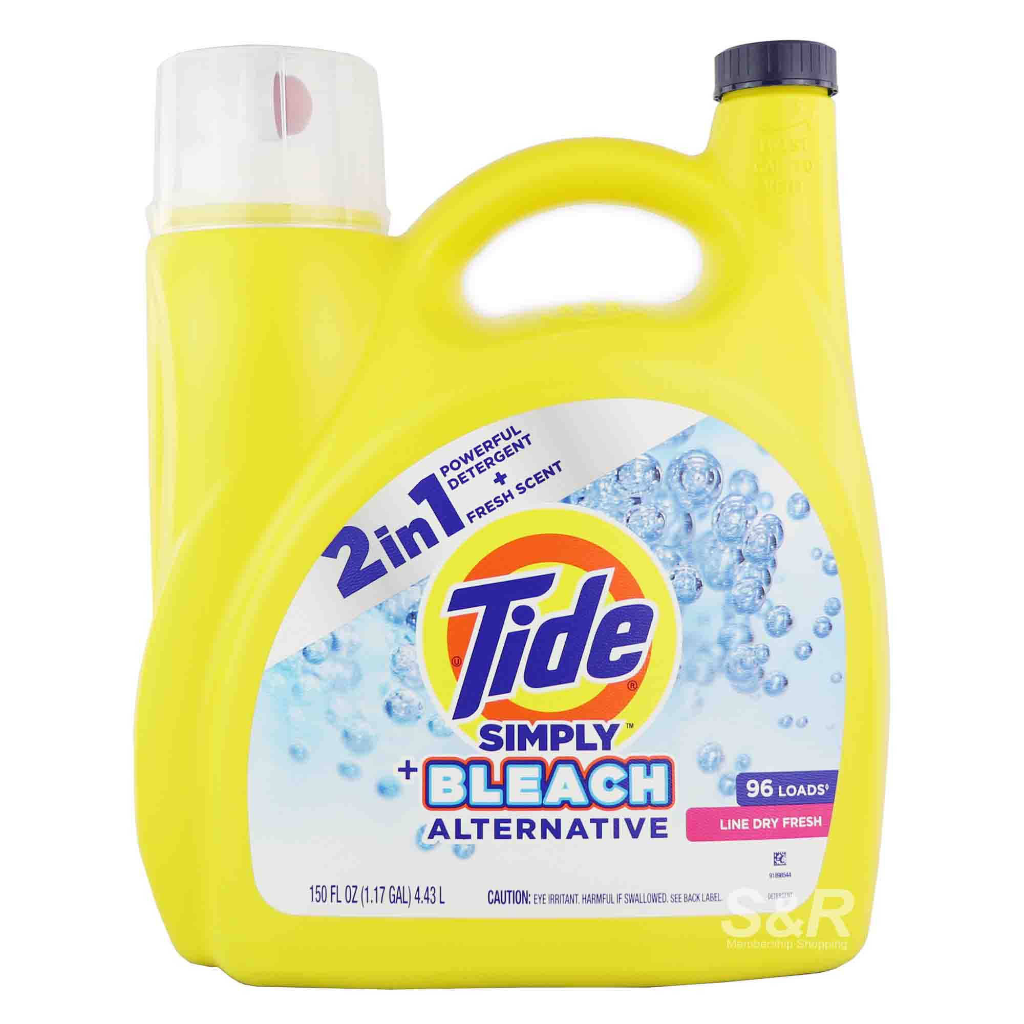ide Simply Plus Bleach Alternative Liquid Laundry Detergent 4.43L