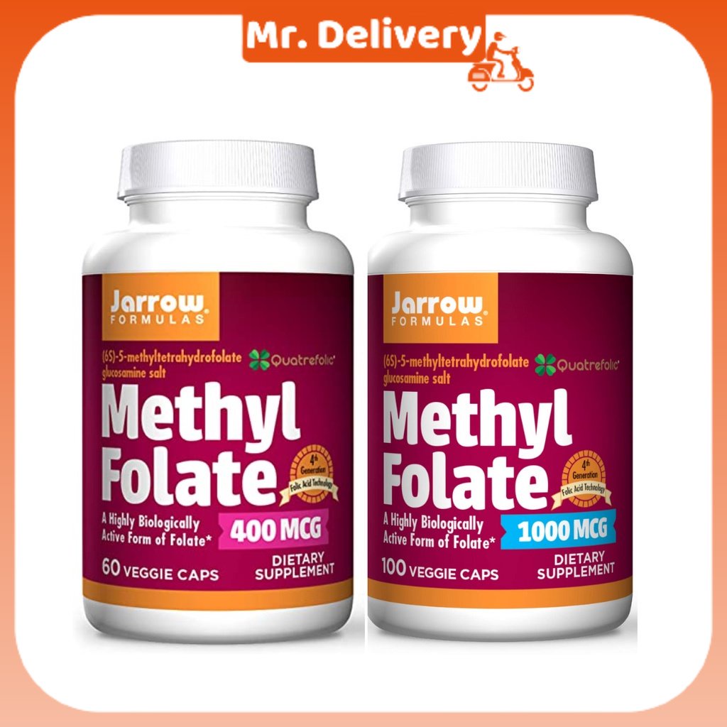 Mr Delivery Jarrow Formulas, Methyl Folate, 1,000 mcg, 100 Veggie