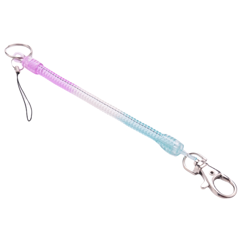 【Ready Stock&COD】3X Lobster Hook Purple Blue Spring Stretchy Coil ...