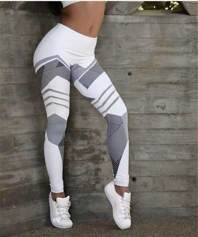 【Footprint】 Women Quick Dry Compression Sports Slim Yoga Pants Workout  Leggings Fitness Gym Running Tights 9518 9511