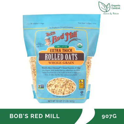 Bob's Red Mill Organic Extra Thick Rolled Oats 907g