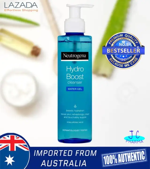 neutrogena hydro boost cleanser water gel 145ml