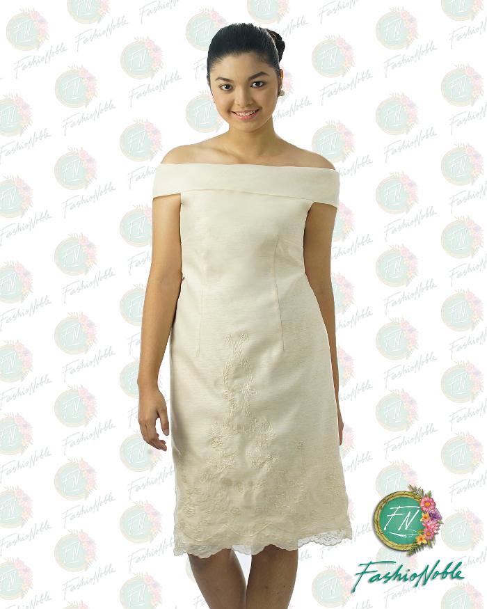 Modern Filipiniana Short Dress | Dresses Images 2022 | Page 4