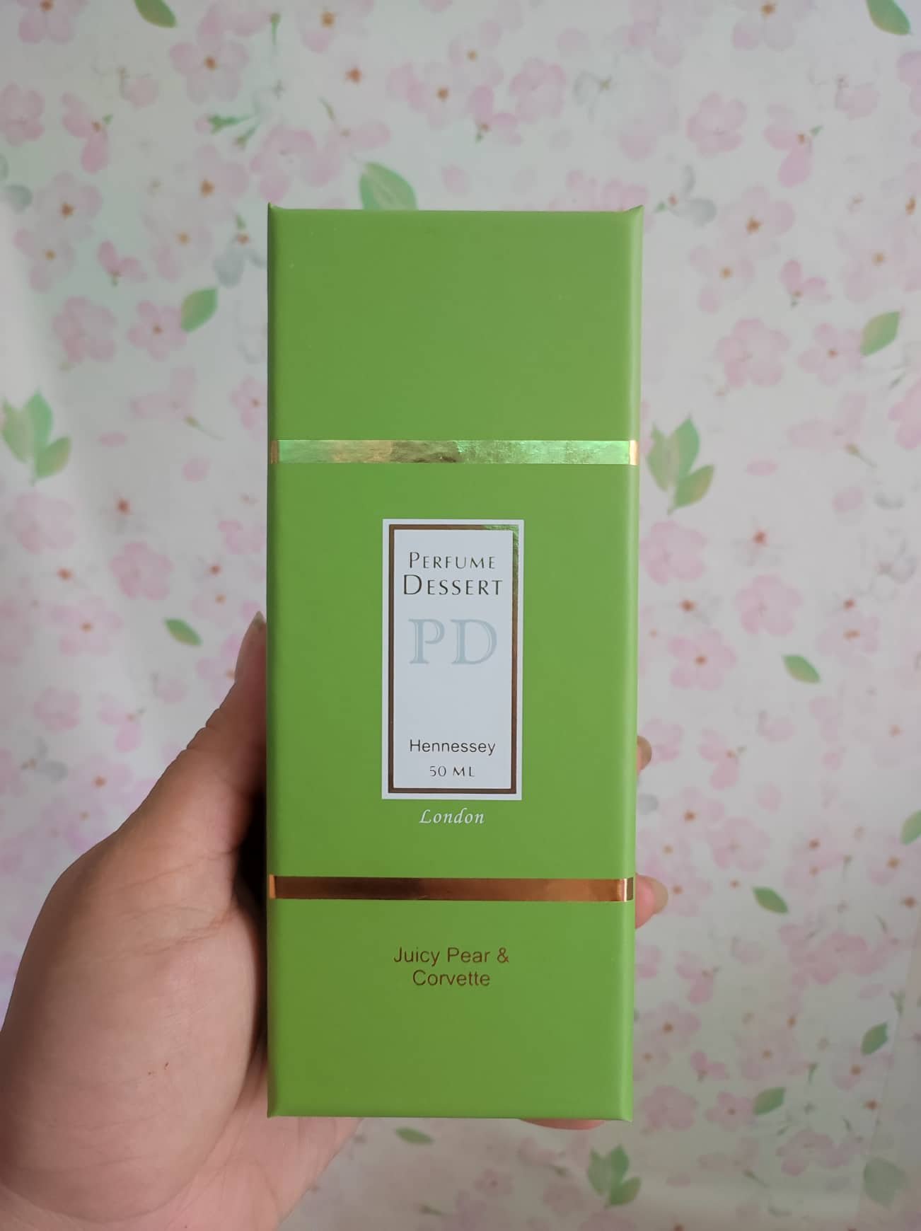 AOS PERFUME DESSERT LONDON JUICY PEAR AND CORVETTE 50ML HENNESSEY