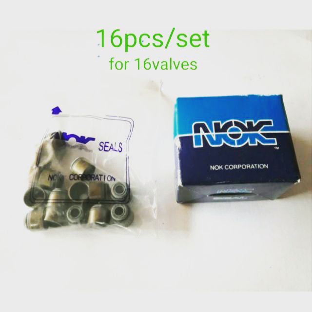 NOK Valve Seal Toyota VIOS 1NZFE, 2NZFE (16valves) Lazada PH