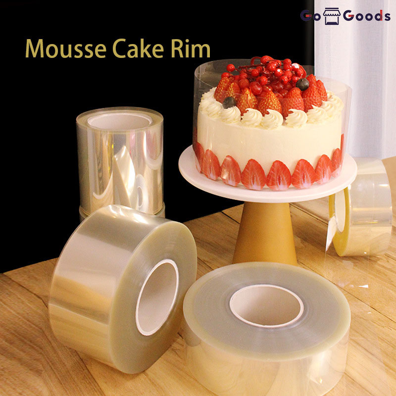 ☆COD☆612CM Transparent Cake Surround Film Mousse Cake Sheets