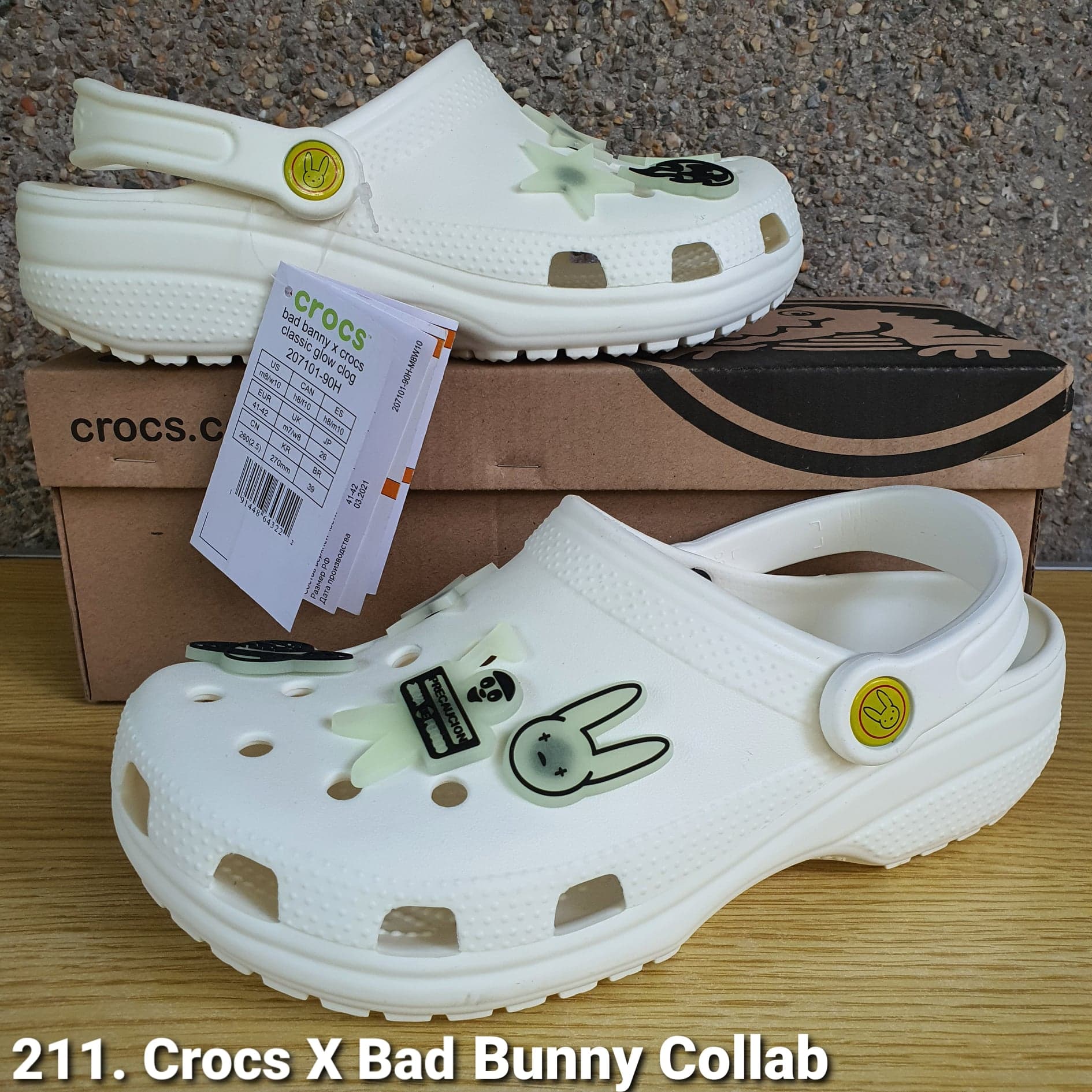 Crocs and bad online bunny