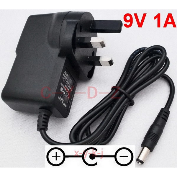 AC DC 9V power supply Switching Adapter UK plug for Brother PTouch
