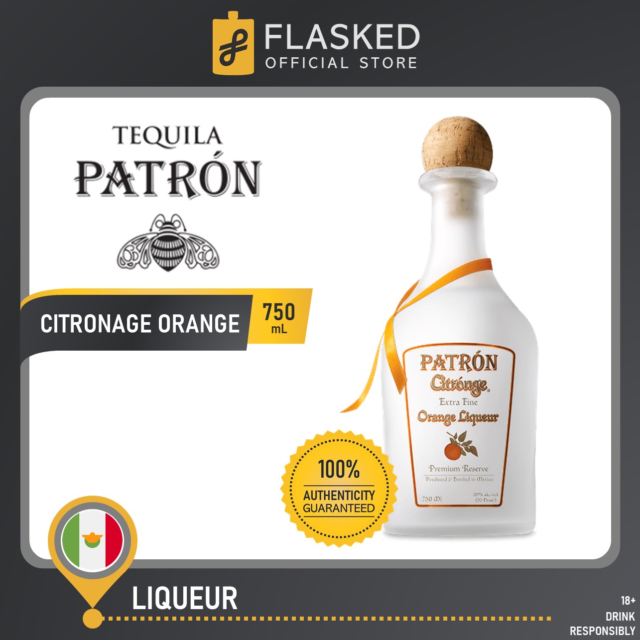 Patron Citronge Orange Liqueur 750mL Lazada PH