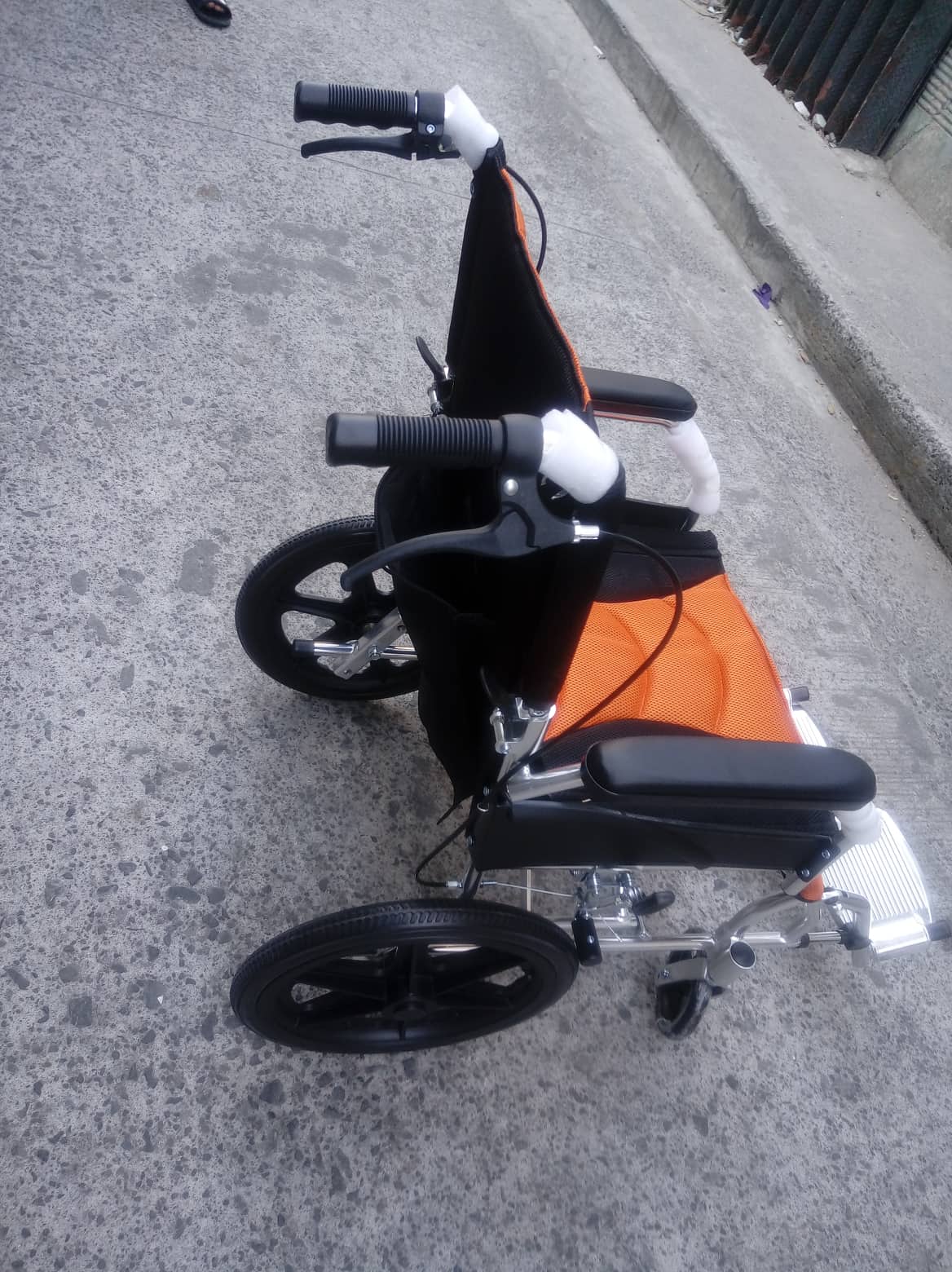 Travel Wheelchair Orange (SUREGUARD) Lazada PH