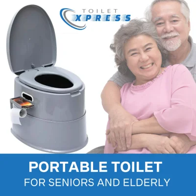 [Toilet Xpress] Portable Toilet for Elders, Adults, Pregnant, Toddlers with Removable Waste Bin High Quality
