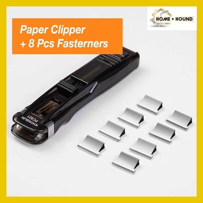 Home+Hound Metal Clip Push Staple Remover Paper Fixing Organizing