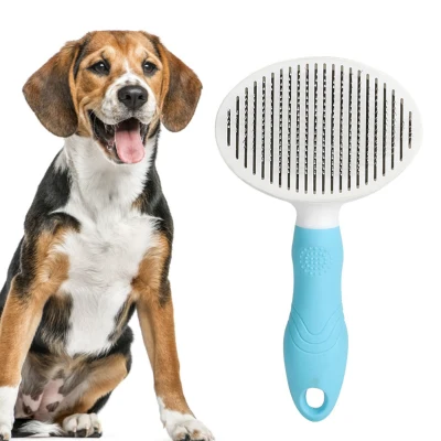 Pet Cat Comb Dogs Cat Hair Comb Cat Hair Massage Combs Dog Hair Remover Pet Dog Cat Brush Grooming Shedding Tool Pet Supplies