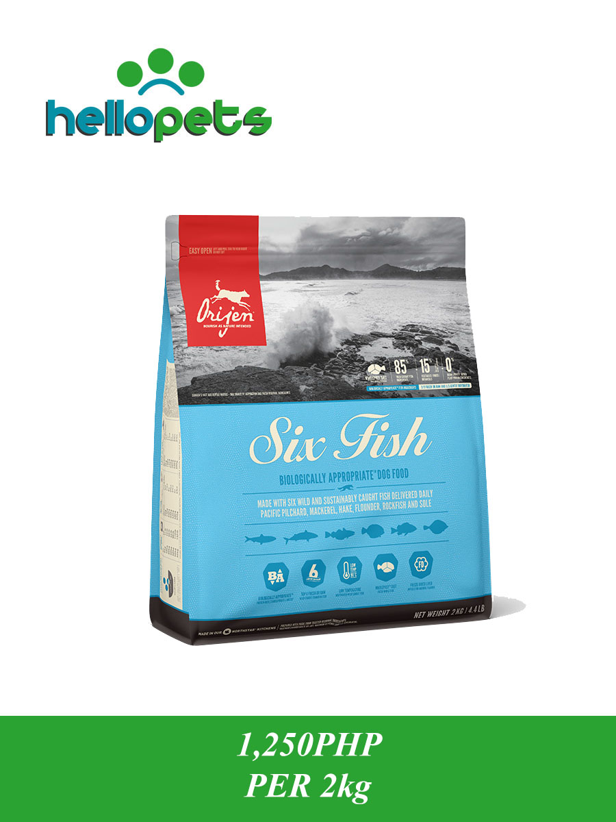 orijen six fish dog food