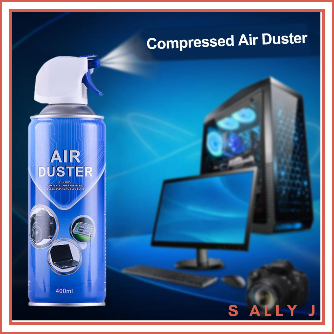 Compressed Air Duster 400ml, Electronic Dust Remover, Air Can, Canned