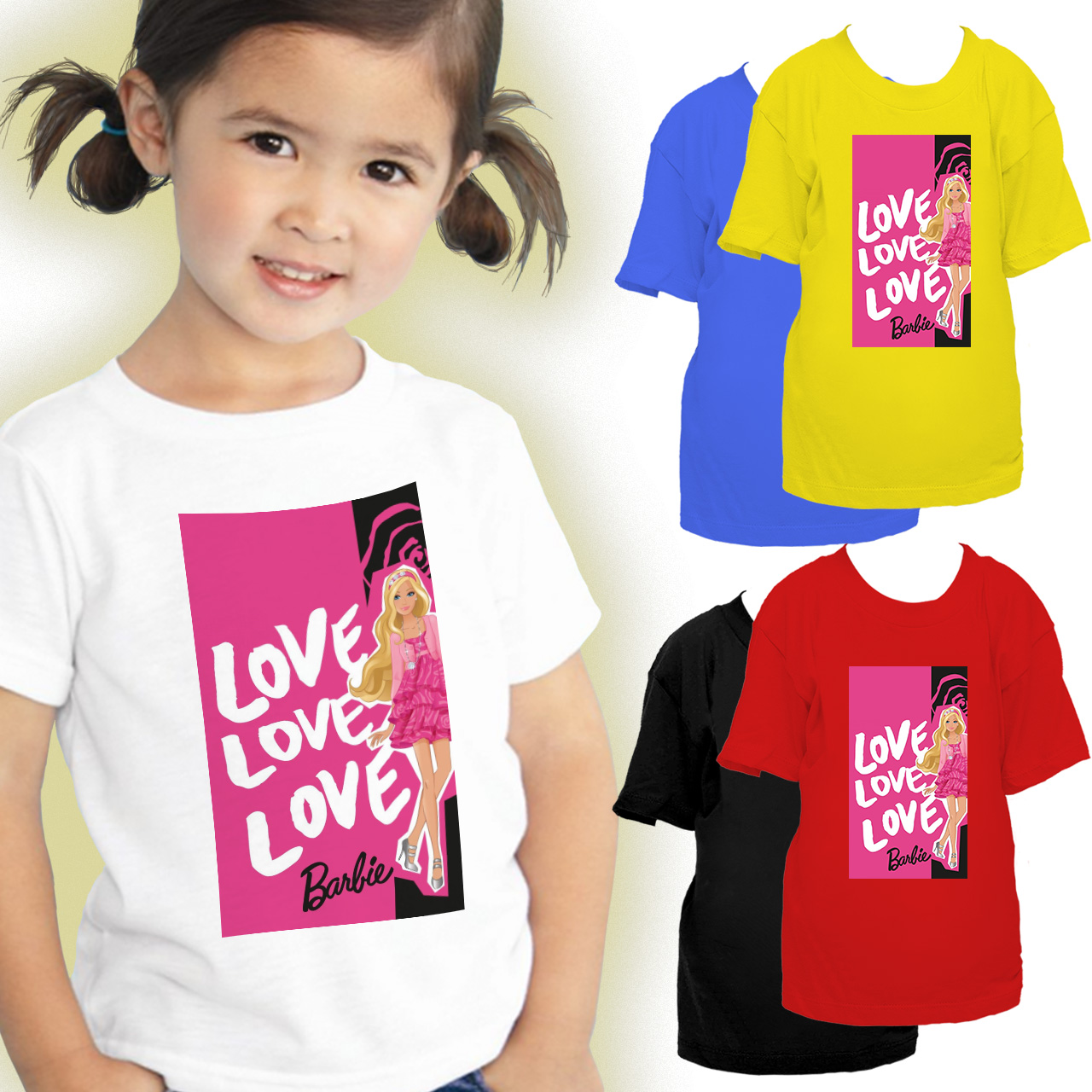 barbie t shirt kids