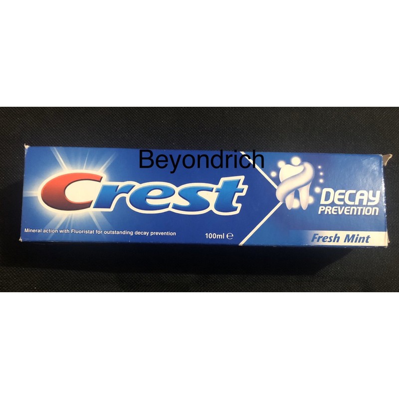 Crest Decay Prevention Fresh Mint Toothpaste 100ml made in Germany