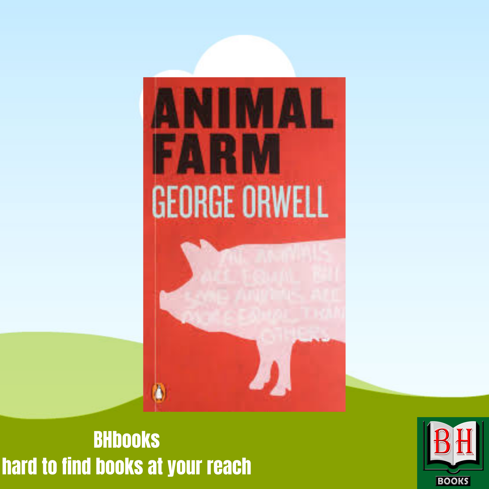 ORIGINAL) Animal farm: A Fairy Story by George Orwell (PAPERBACK) | BRAND  NEW | COD | Lazada PH