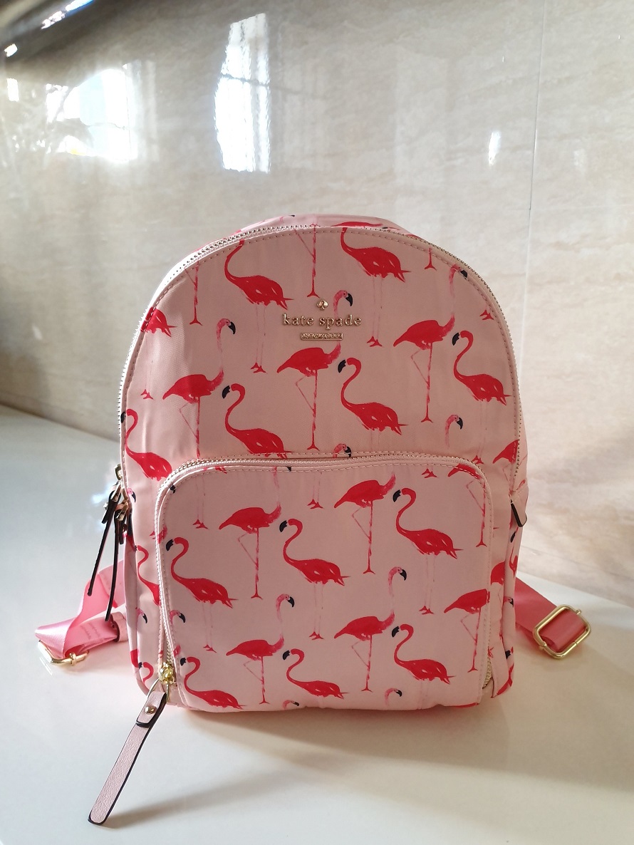 kate spade flamingo diaper bag