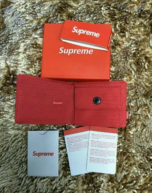 SUPREME SS19 Wallet WITH BOX gift for men