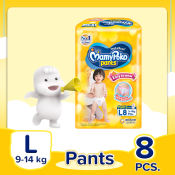 MamyPoko Easy to Wear Large - 8 pcs x 1 pack - Diaper Pants