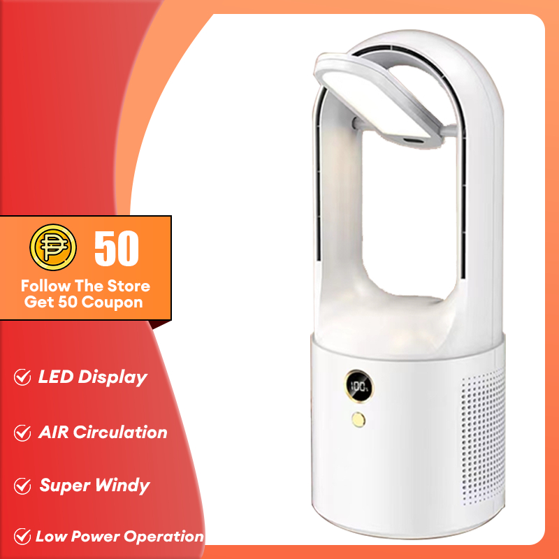 Bladeless Electric Fan Safety Tower Fan Child Safe Stylish Easy Clean