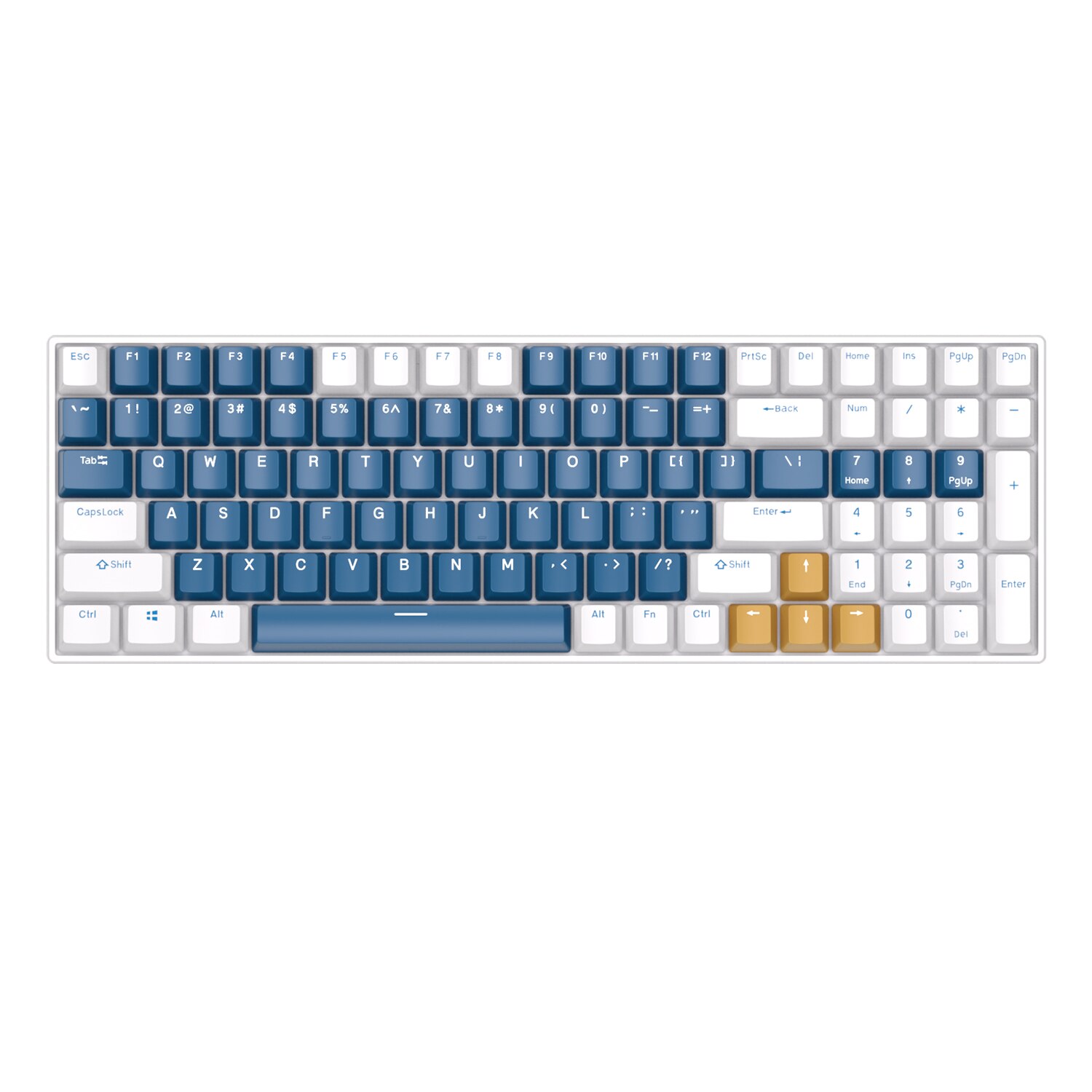 Royal Kludge RK98 RK100 PBT Keycaps Two-color Injection OEM Profile ...