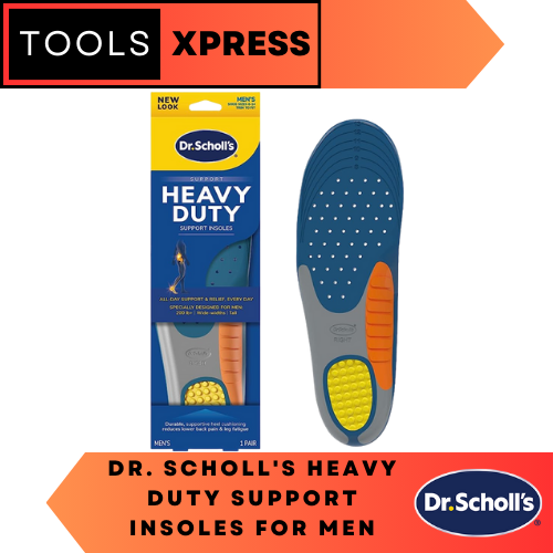 Dr. Scholl's Heavy Duty Support [Specially Designed for Men Over 200 lbs]