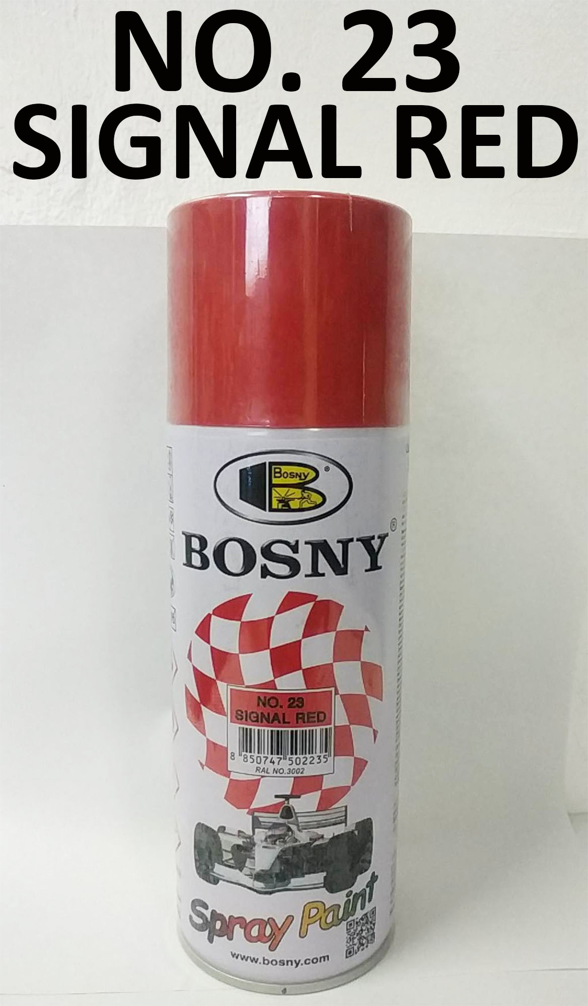 Bosny Spray Paint No Signal Red Grams Per Can Quick Drying Lacquer Spray Lazada Ph