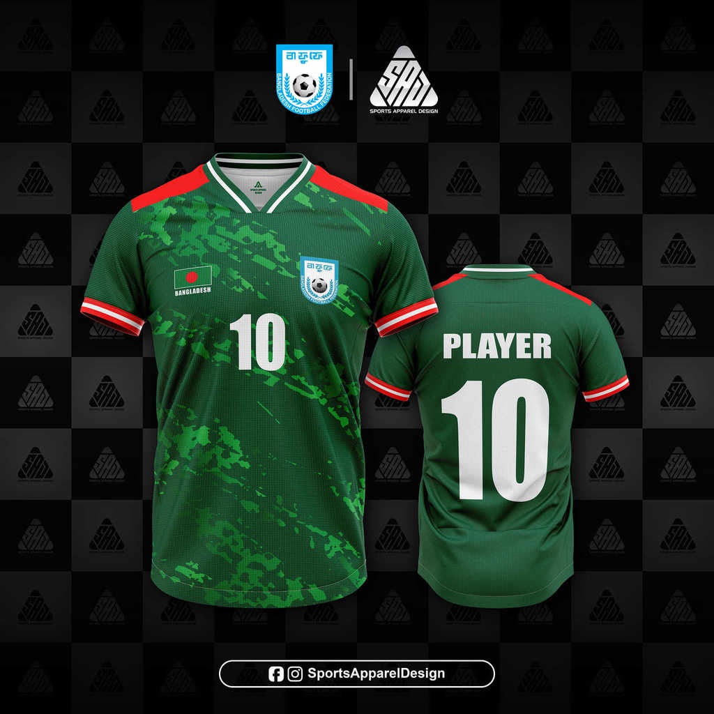 Jersey Concept of Bangladesh National Football Team