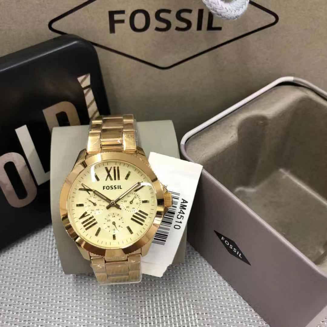 Gold Plated Fossil Watch Shop, SAVE 52%.