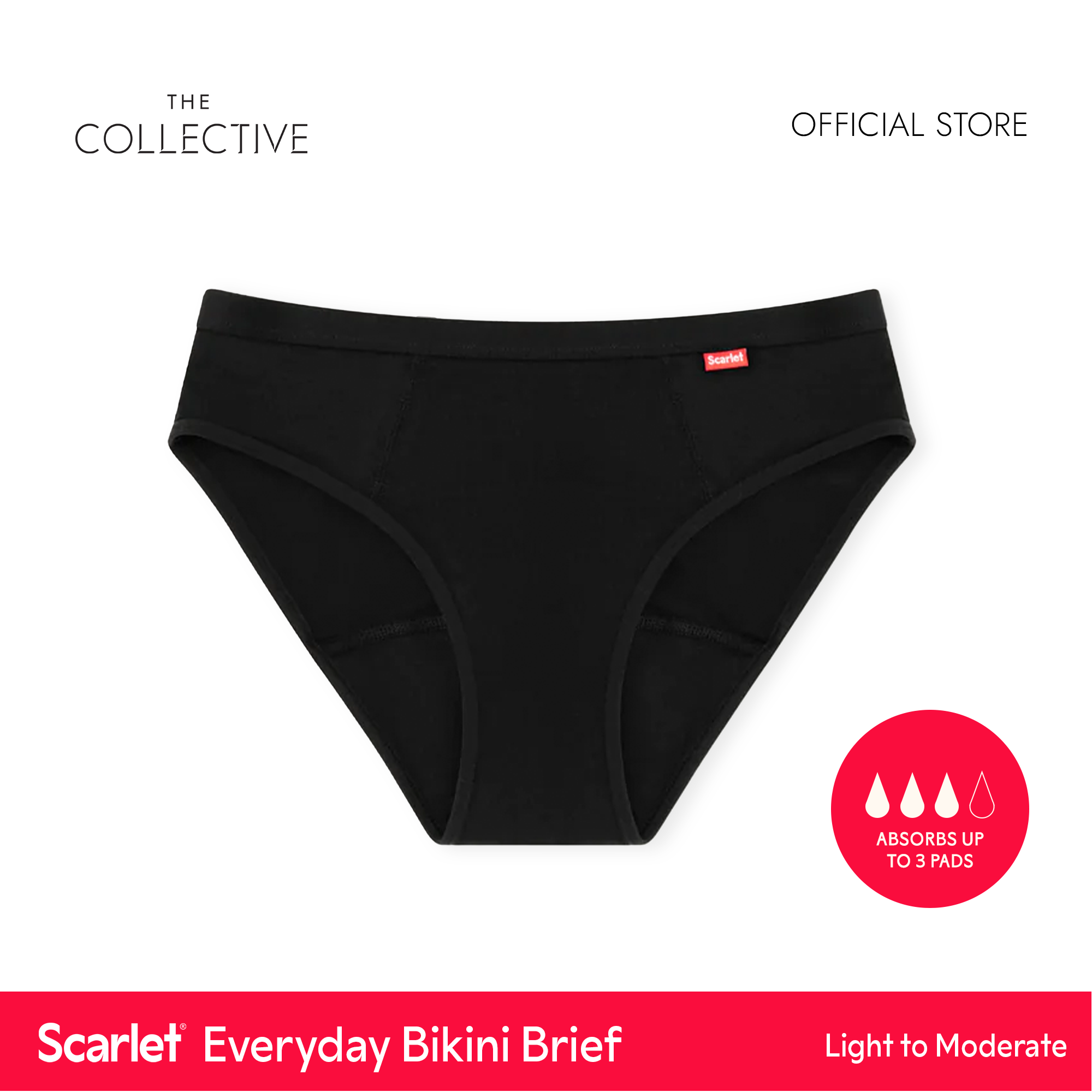 Everyday Bikini Brief (Light to Moderate)