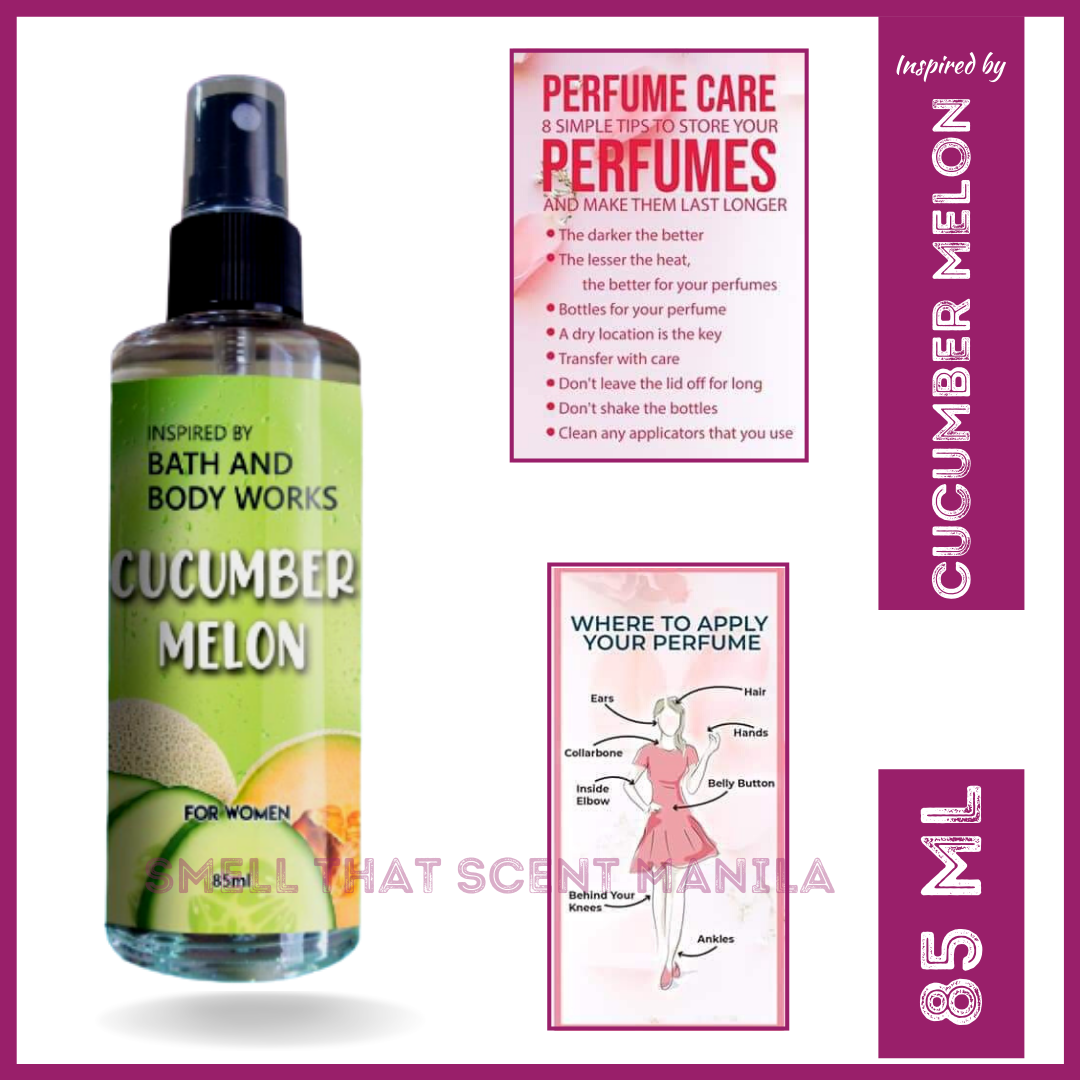 Smell that Scent Manila Cucumber Melon Inspired Long Lasting Perfume