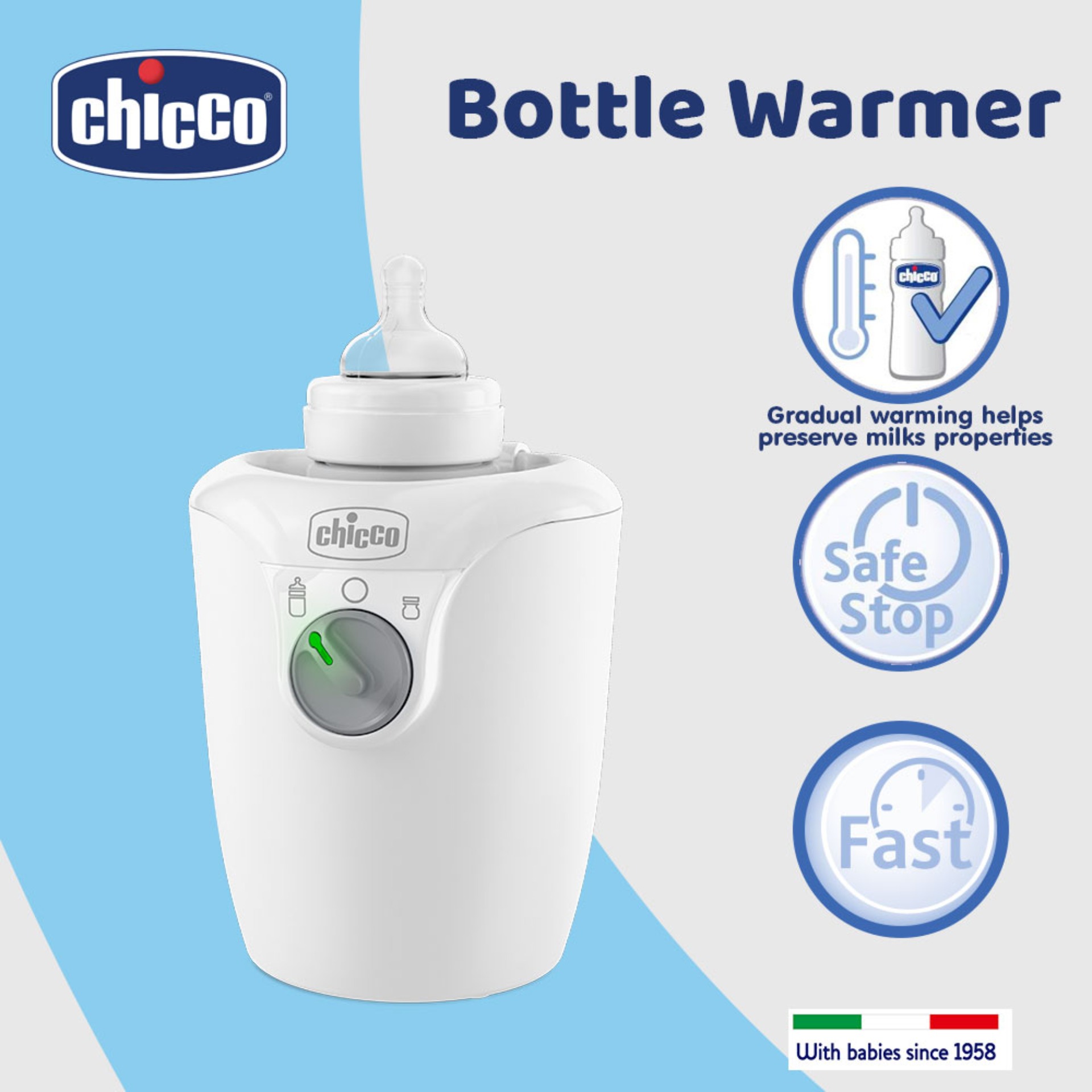 chicco naturalfit bottle warmer