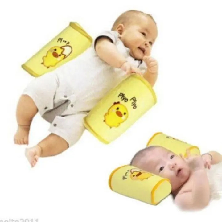 baby anti roll pillow safe