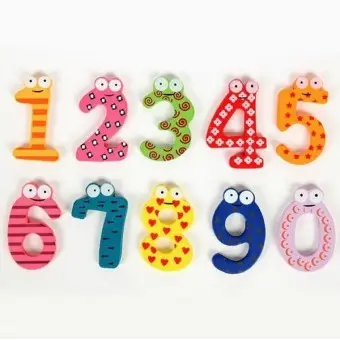 fridge magnet numbers