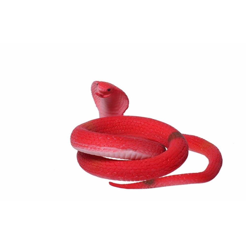 32cm Red Cobra Snake Toy | Lazada PH