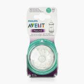 Avent 2-Piece Natural Bottle Nipples Set