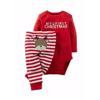 infant my first christmas outfit