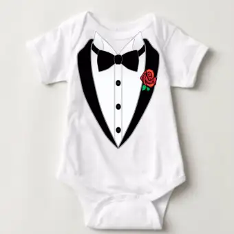 infant tuxedo onesie