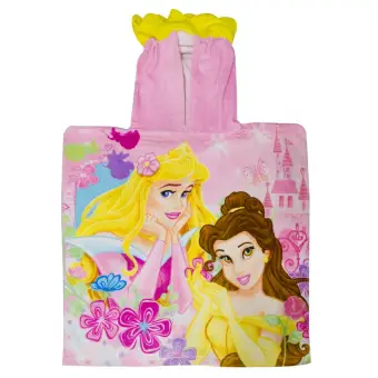 disney princess hooded towel