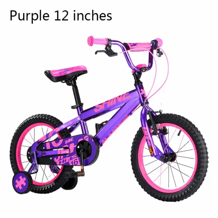 children's bicycle with training wheels