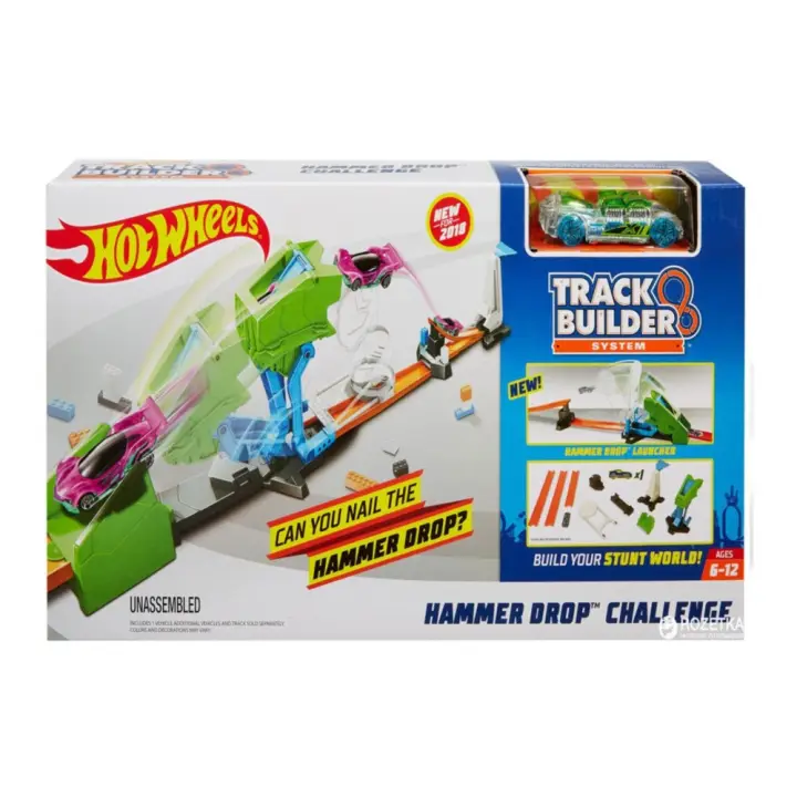 hot wheels hammer drop challenge