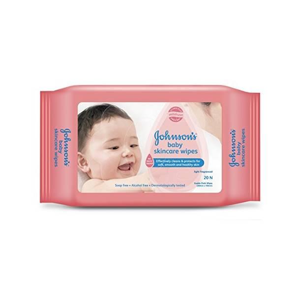 Johnsons Baby Skincare Wipes Gentle Cleaning For Little Hands and Faces