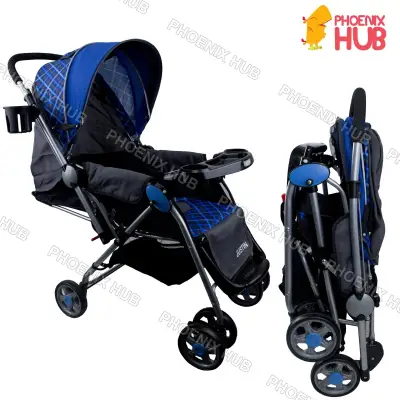Justin C270A Stroller Foldable Stroller Push Chair Baby Trolley Baby Pram